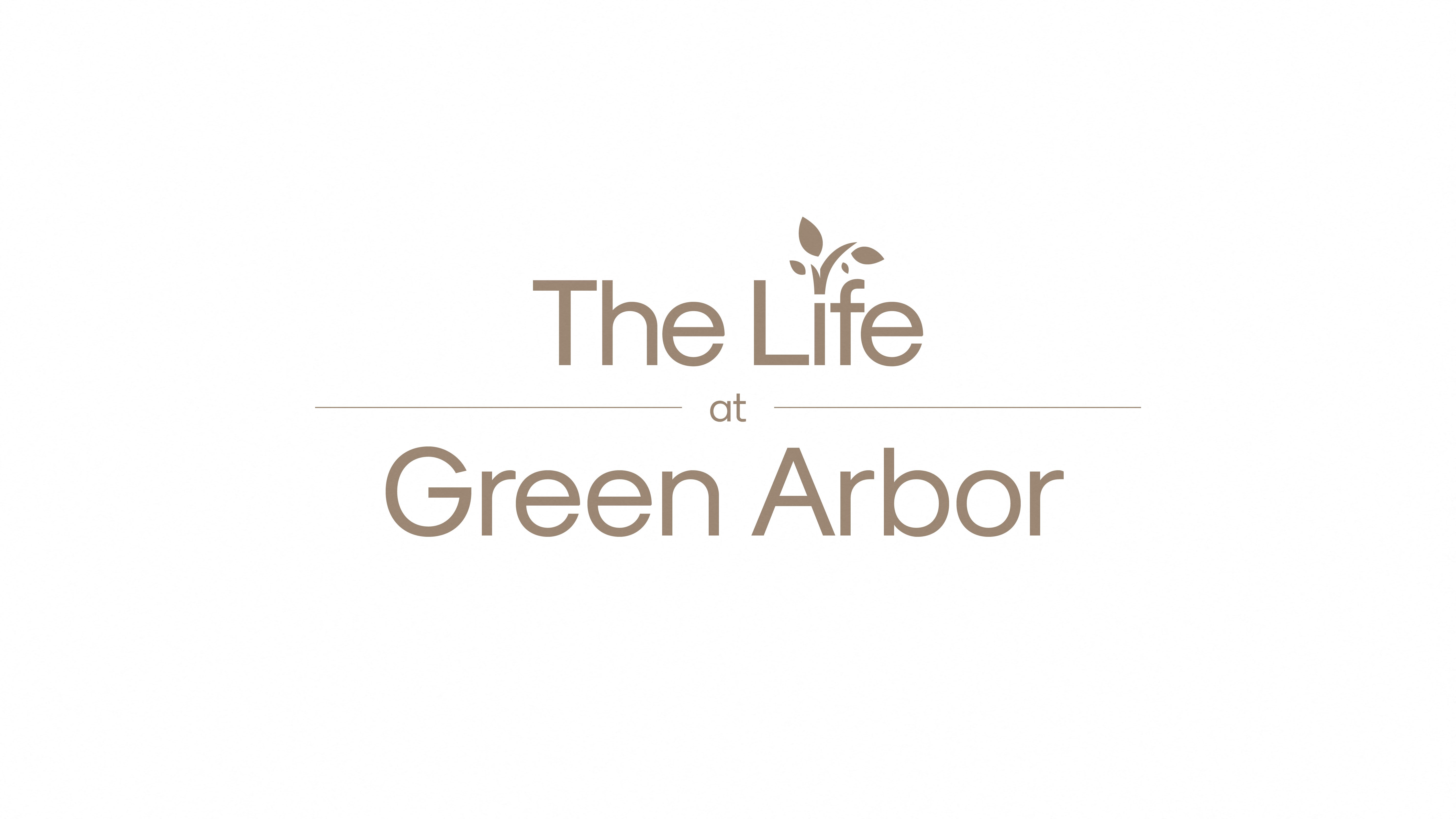 a logo for the life of green airport